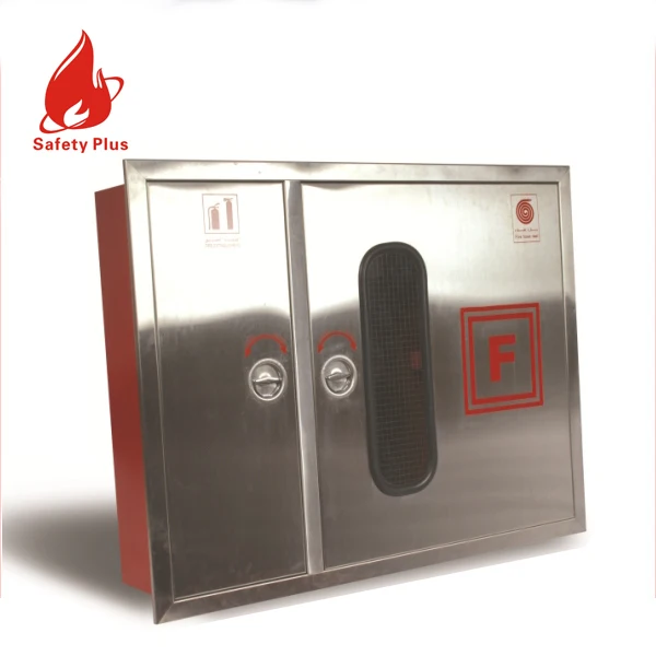 Fiberglass or Mild Steel or Stainless Steel Types Fire Cabinet, Fire Equipment Cabinet