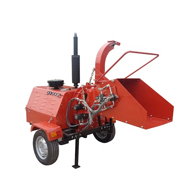 Direct export easy transport 18hp 22hp 40hp 50hp diesel wood chipper