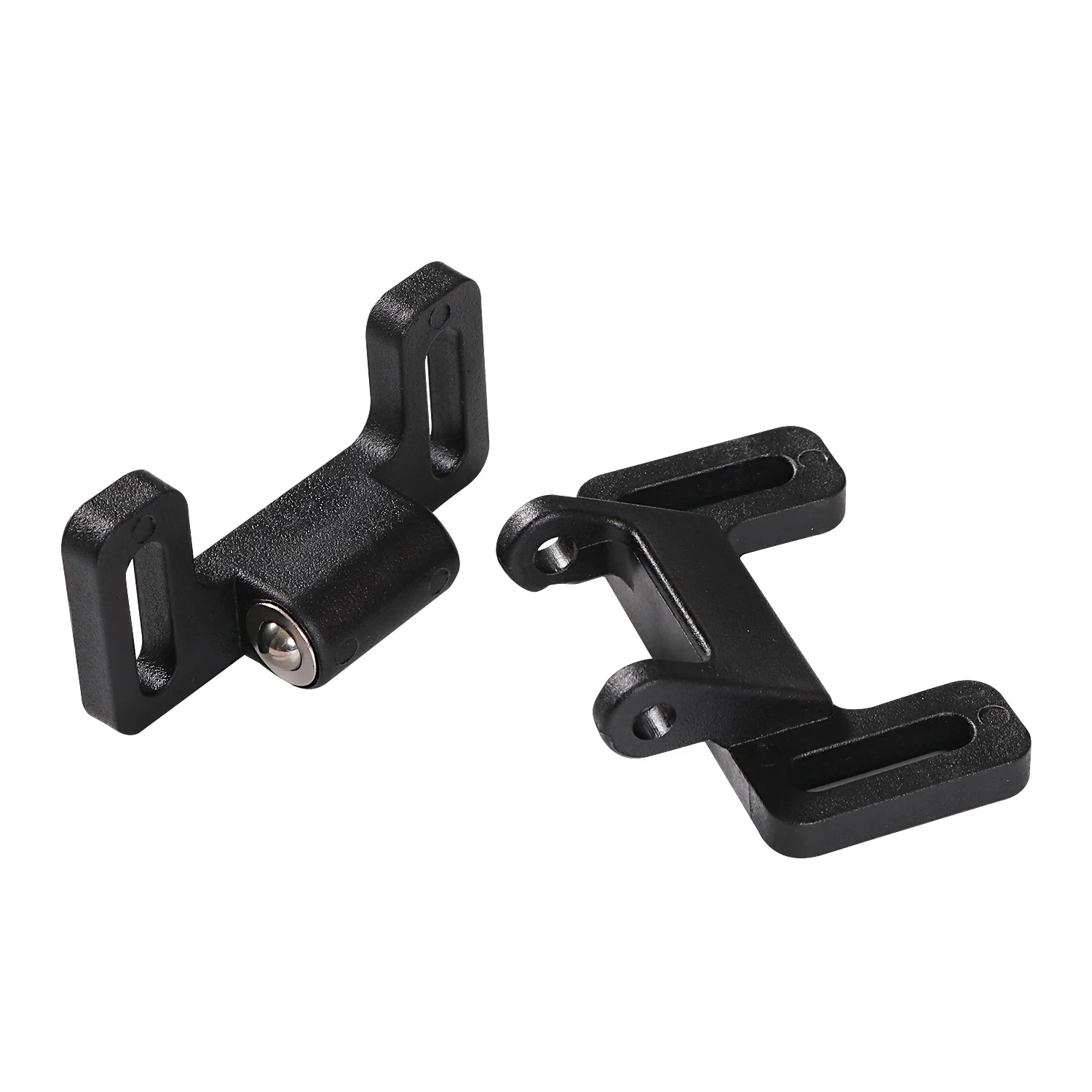 Custom Black Zinc Alloy Plate Hinges Heavy Duty Hinge For 2020 3030 4040  Aluminum Extrusion Profile