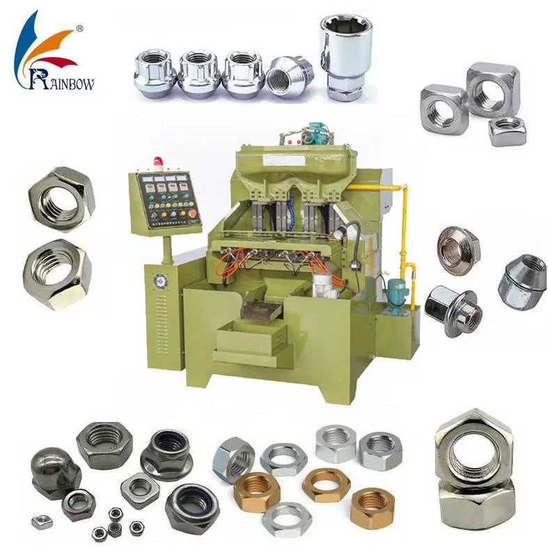 2023 hot sale customized 4 spindle nut tapping machine high efficiency nut threading machine nut tapper with good price