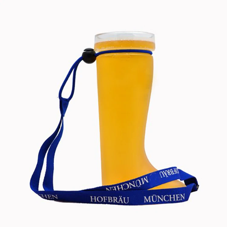 Wholesale Las Vegas plastic smoothie cup with handle beer Yard cup boot cup