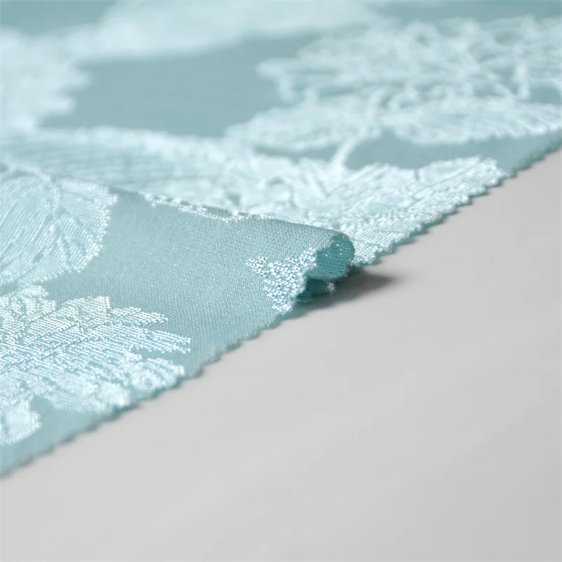 2023 New Style DTY Spandex Jacquard Print Fabric for Women Dress