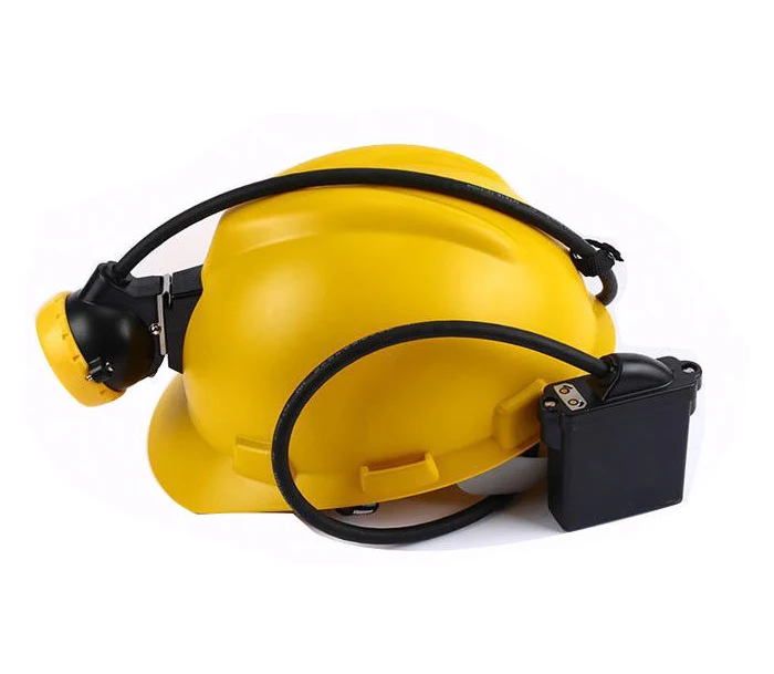 Underground safety miner cap lamp KL5LM rechargeable 6.6Ah 12000lux brightness IP67 waterproof led mining cap lamp with cable