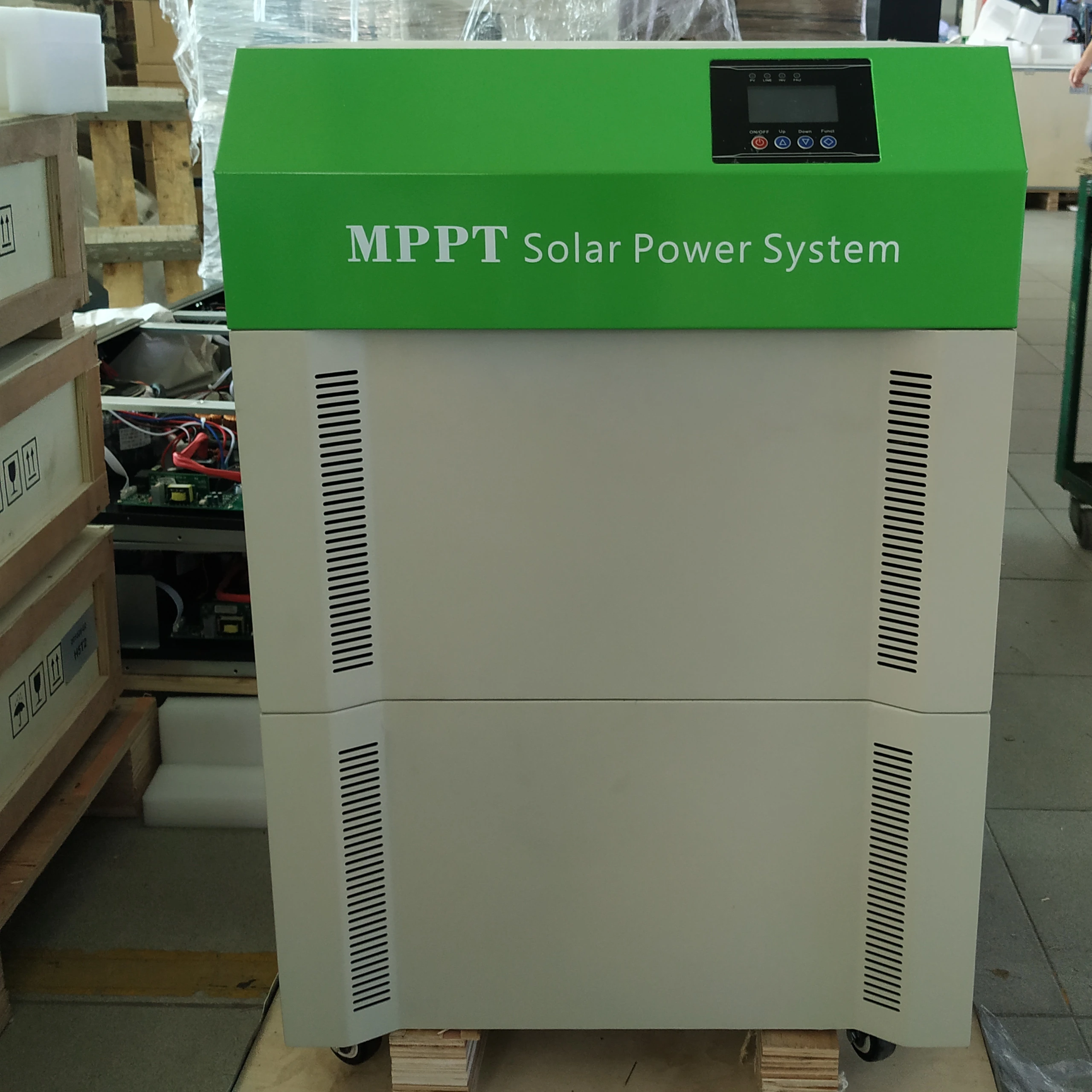 GK Off-grid 3kW 6kw  48VDC 60A Complete Solar Portable Generator With Panel