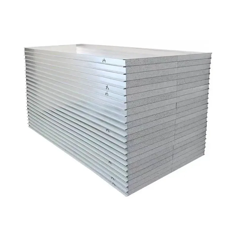 Silica Sheet Wholesale Workshop Hospital Thermal Insulation Color Steel Plate Fire Sandwich Board