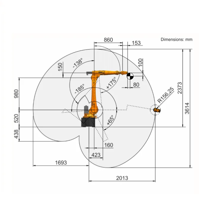 KUKA Robot KR16 R2010 MIG Welding Automatic Welding Robot With TIG/MIG Welder And Welding Positioner For Steel Aluminium Works