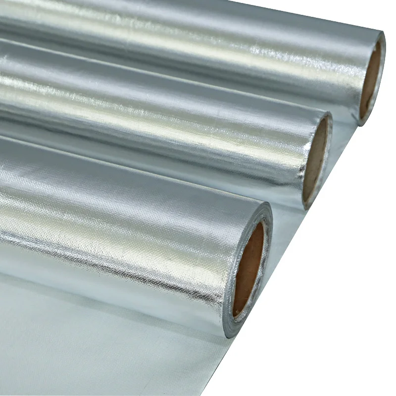 
Fireproof Water Resistant Fireproof Cloth Aluminium Thermal Insulation Material  (1600178307361)