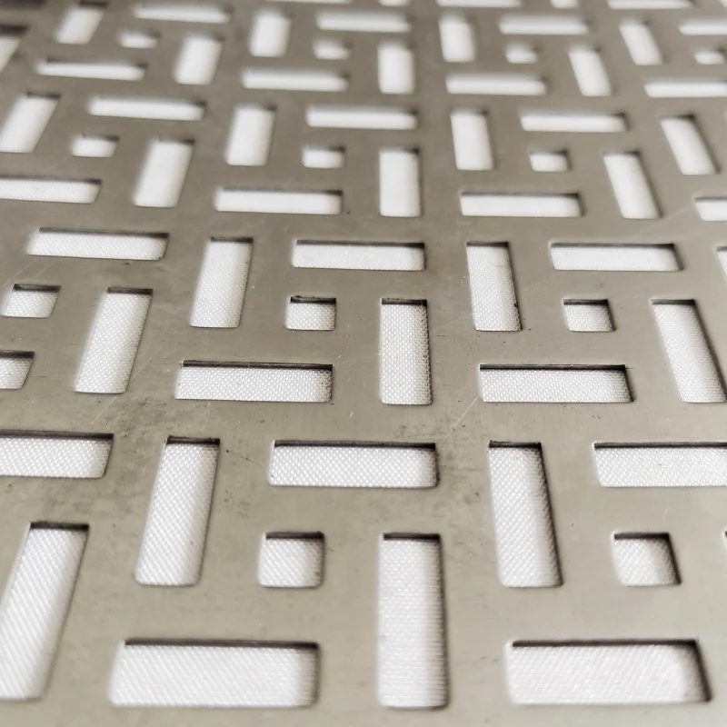 Decorative perforated punching copper grill metal mesh screen