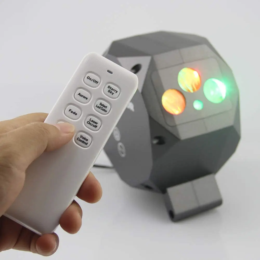 LED Blue Туманность лампа небо огни проектор движения ночные светильники для детской