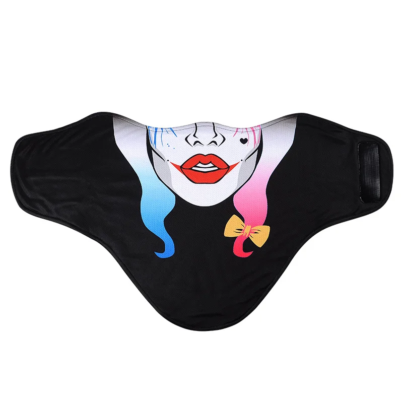 Оптовая продажа, полиэфирная маска для лица, теплая дышащая Лыжная ветрозащитная многоразовая маска для велоспорта, маска для лица