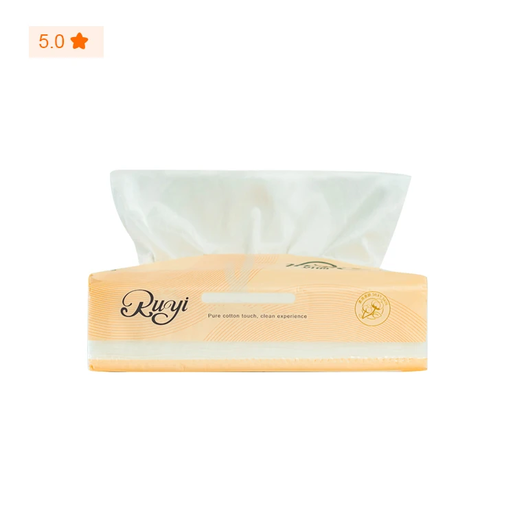 
Disposable Baby Cotton Facial Towel Tissue Dry Face Tissue 
