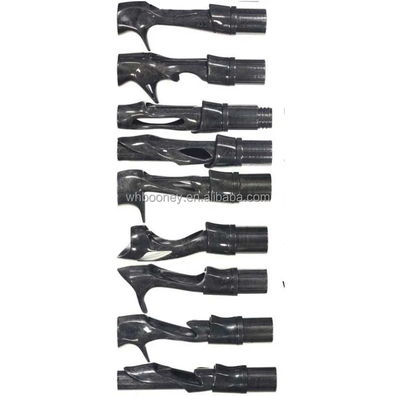 DIY fishing rod custom reel seat carbon fiber multi choice  graphite reel seat diy fishing rod building carbon reel seat