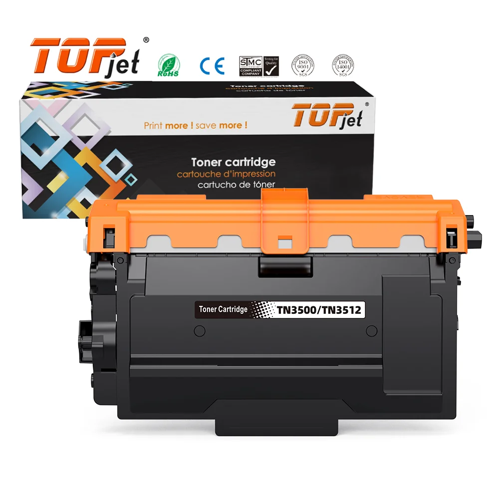 Topjet TN3500 TN3512 TN880 TN3479 TN3478 TN3465 TN3467 TN3470 TN3472 совместимый картридж с тонером для принтера Brother HL L6300