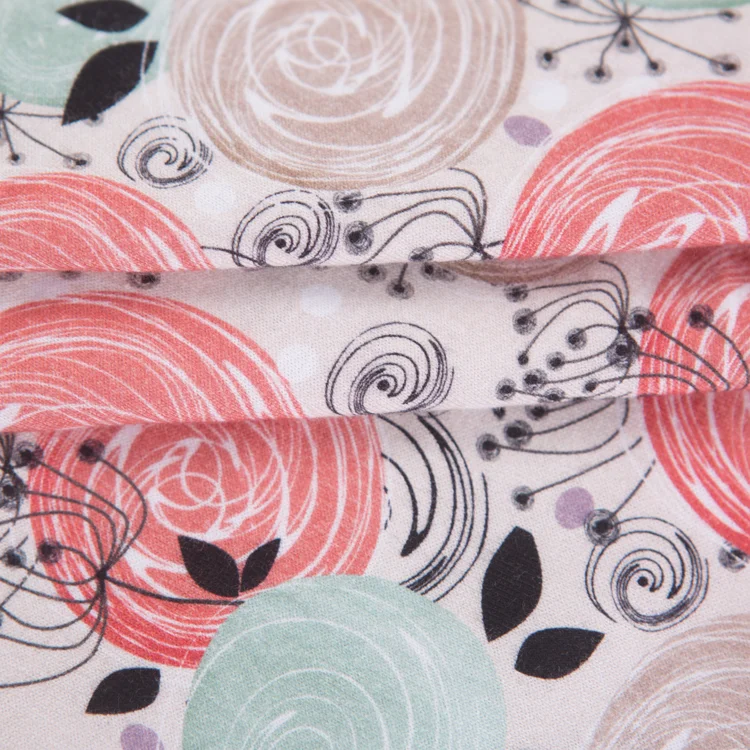 Selling 100% cotton fabric cheapest digital printed fabric custom cotton knit fabric for bed sheets
