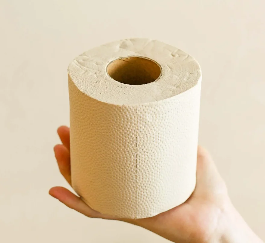 Custom Tissue Paper Factory Biodegradable Toilet Paper made of Unbleached Bamboo Fiber 100% Chlorine Free Eco-friendly 3-ply