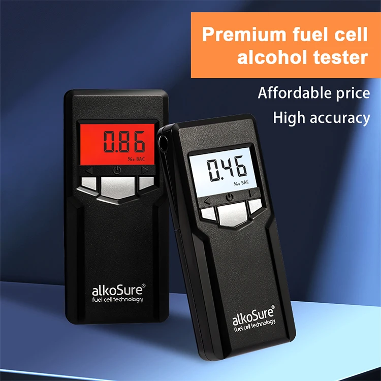 Price Quick Response Electrochemical Breathalyser Mouthpiece Alcohol Breath Tester