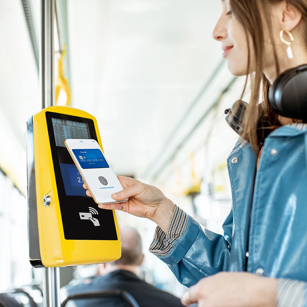 Bus payment NFC POS wireless touch screen Wifi 4g NFC display custom  android13 ODM manufacturer Tablet pc