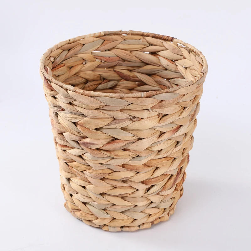 Быстрая доставка корзина для хранения цветов красивая плетеная гиацинтовая вещь естественного