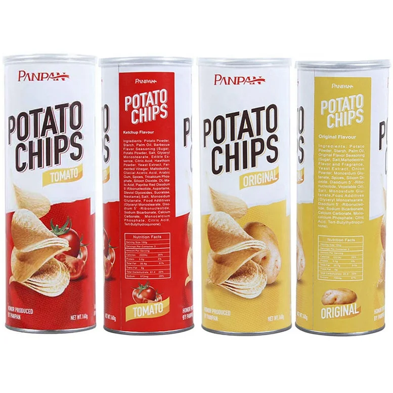 Panpan potato chips bulk fried fruit chips