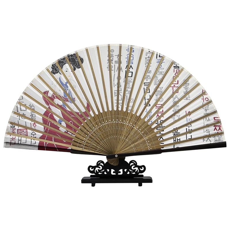 China Professional Manufacture Gift Crafts Customized Bamboo Hand Fans