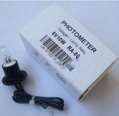 Chemistry Analyzer Lamp 6v 10w Biochemical Analyzer Halogen Lamp for Clinical Analytical Instruments Laboratory