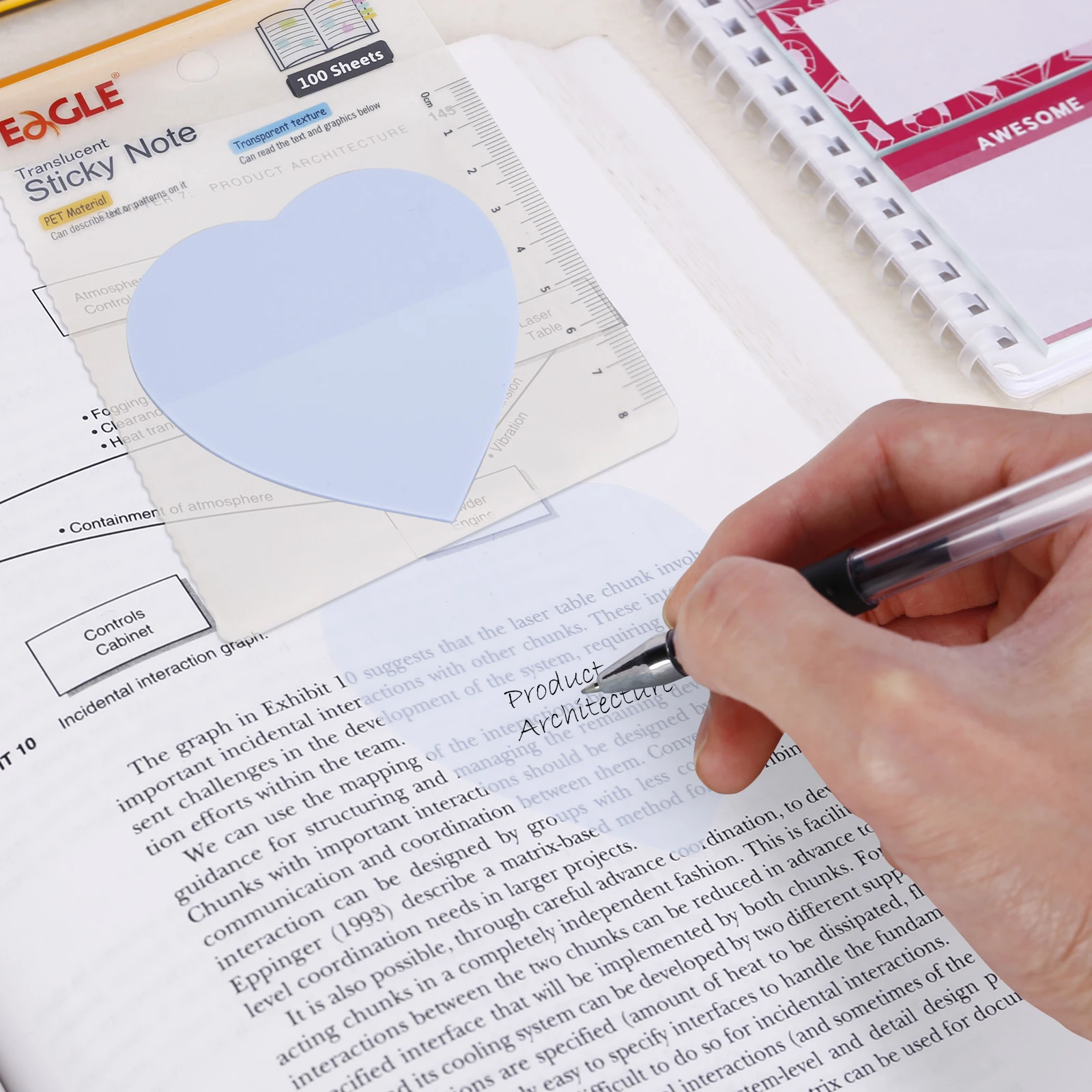 EAGLE New Product Sticky Pad Stationery Love Minor Removable Sticky Notes For Kids And Holiday