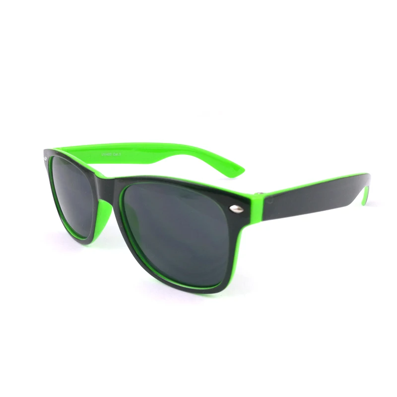 2015 cheap hot sale promotion custom plastic W sunglasses assorted colors
