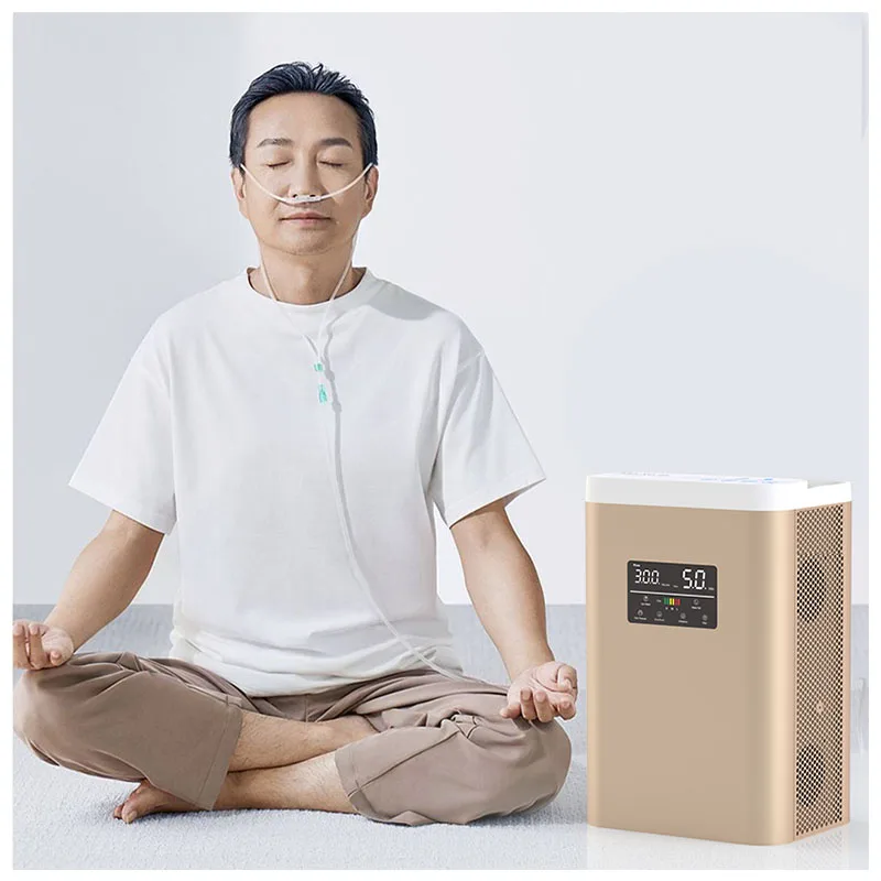 Hot Sale Portable 99.99% High Purity 600Ml/Min H2 Generator Spe Pem Hydrogen Inhalation Machine