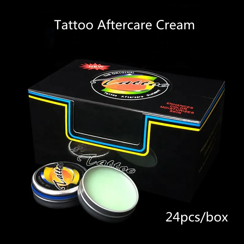 Professional Body Art Private Label Iron Box Anti Scar Skin Recover Gel Lip Brow Ointment Balm to Moisturizing Tattoo Aftercare