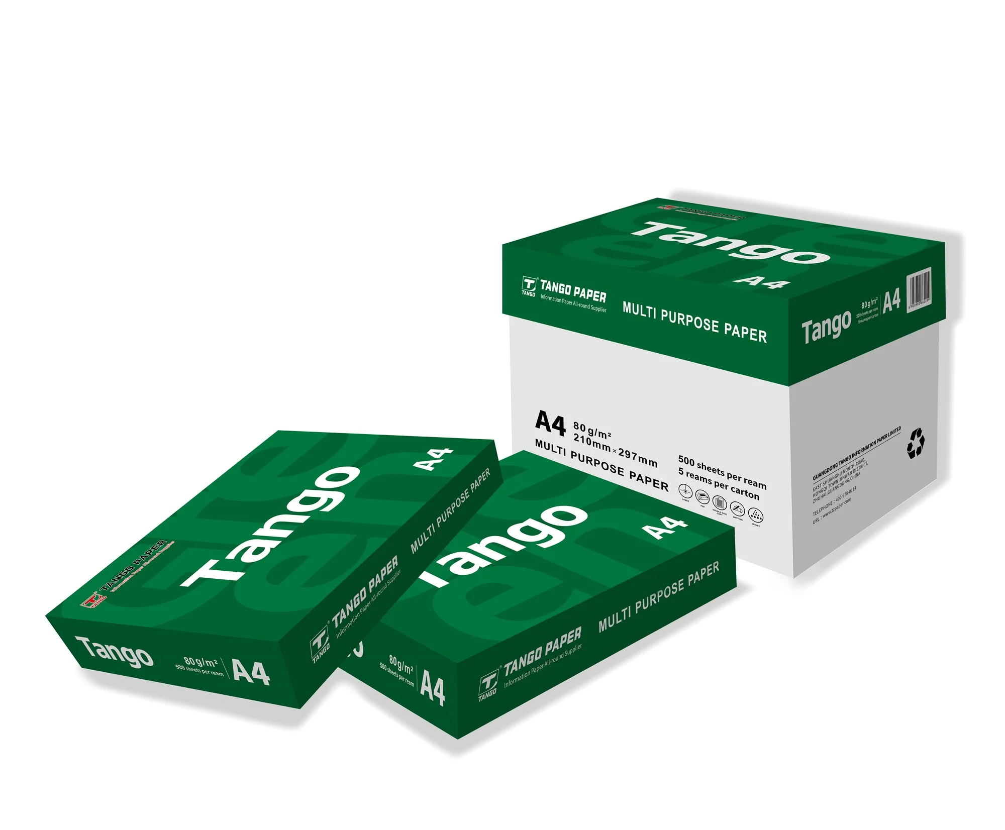 Высокое качество OEM 70GSM 75GSM 80GSM 100% целлюлозы A4 копировальный аппарат 500 листы/Ream-5 пластин/коробка офисная бумага