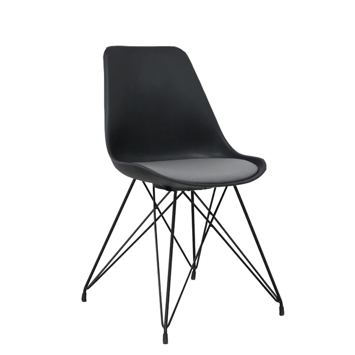 
Стул для столовой, мебель для комнаты, ножки с подушками, деревянный пластиковый домашний стул, большое количество стульев с акцентом, полипропиленовый стул 