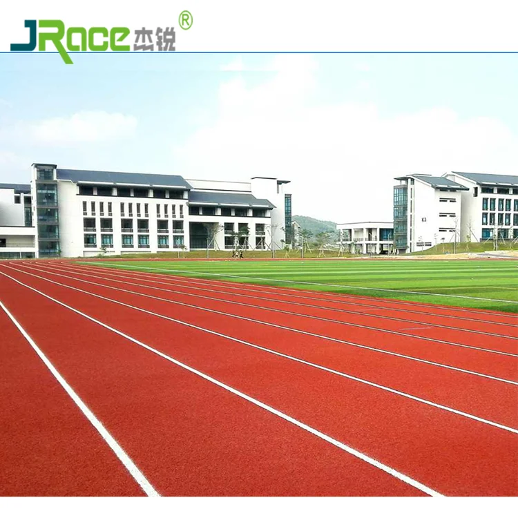 IAAF Approved Synthetic Running Track Sport Flooring Rubber Covering For Stadium