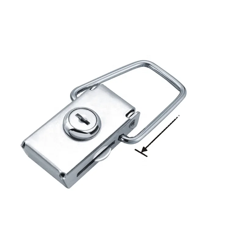 Stainless Steel 201 Cabinet Toolbox Tumbled Advertising Toggle Latch Lock Tool Box Latch Lock