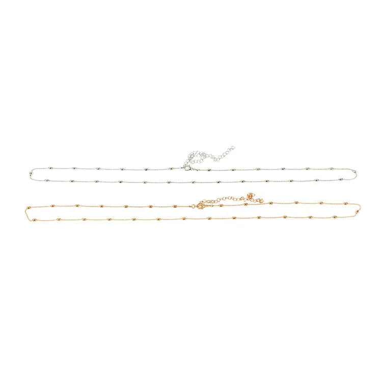 
XQ029 Fashion Dody Chain Jewelry Simple Bikini Beach Ladies Waist Chain Handmade Adjustable Jewelry for Women Girls 