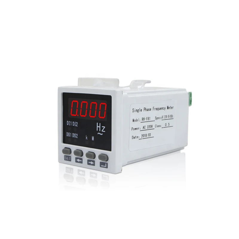 Digital Frequency Meter 45hz-65hz LED display 48*48mm