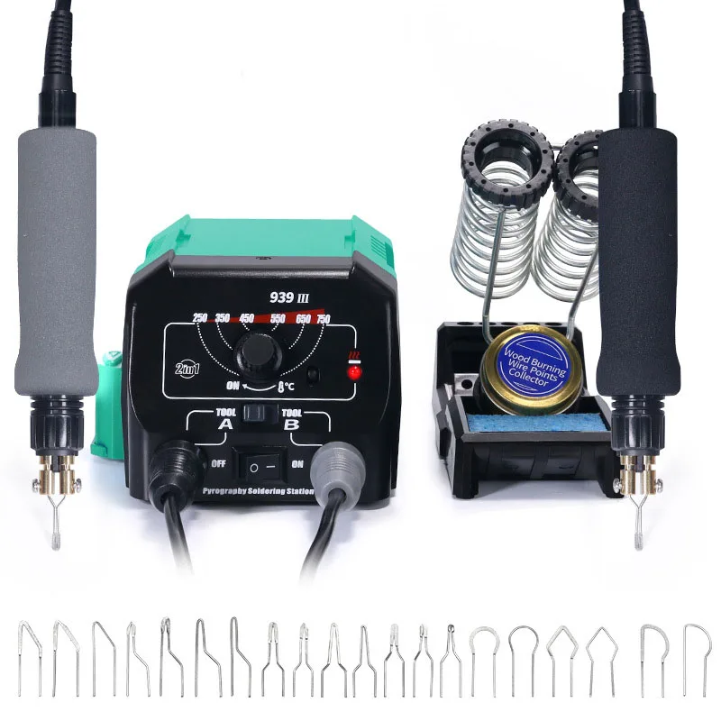 Branding machine board press machine DIY branding brushes Adjustable thermostatic branding tool