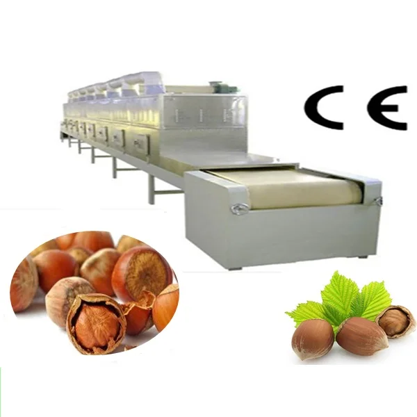 Microwave Drying Equipment for Nuts and Dried Fruits Drying Sterilizer