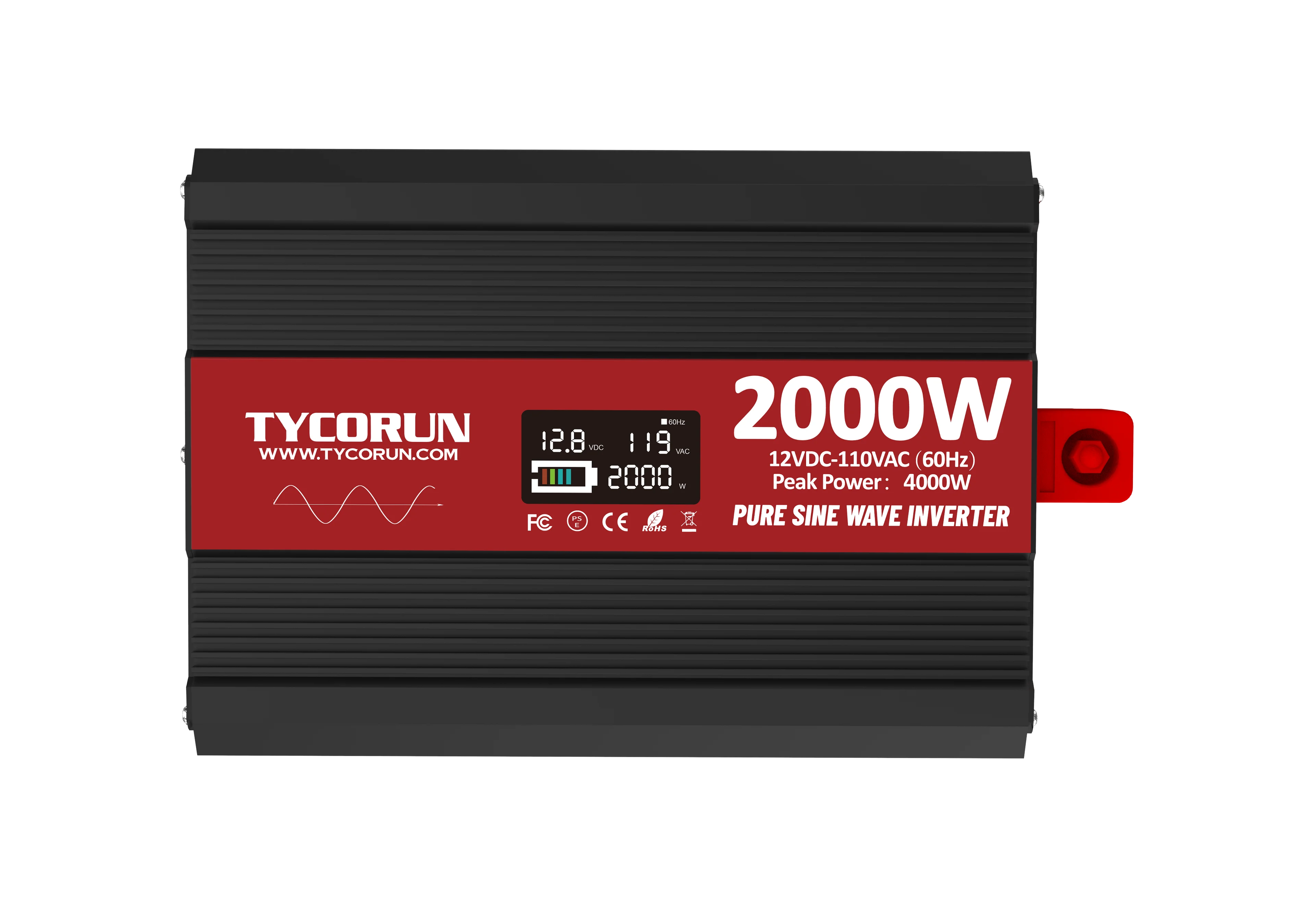 Tycorun Price Cheap 12V to 220V 500W 1000W 2000W 3KW Car Power Inverter Home Solar Photovoltaic Lithium Battery Inverter