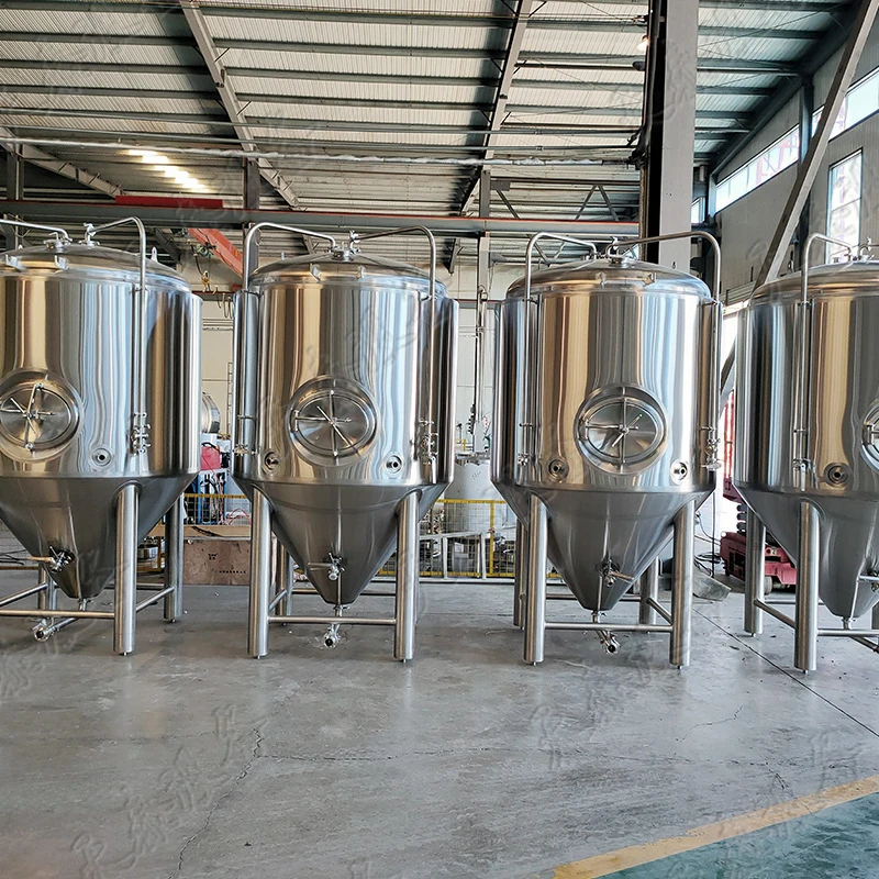 500l jacketed conical fermenter stainless steel beer fermentation tank