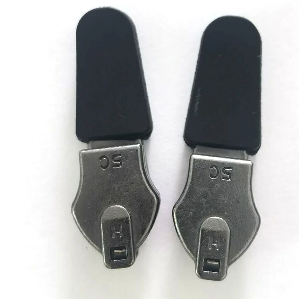3# 5# Anti-loading Waterproof Zipper Slider Head Reverse Installation for Invisible Nylon Zips DIY Bag Accessories Clothes