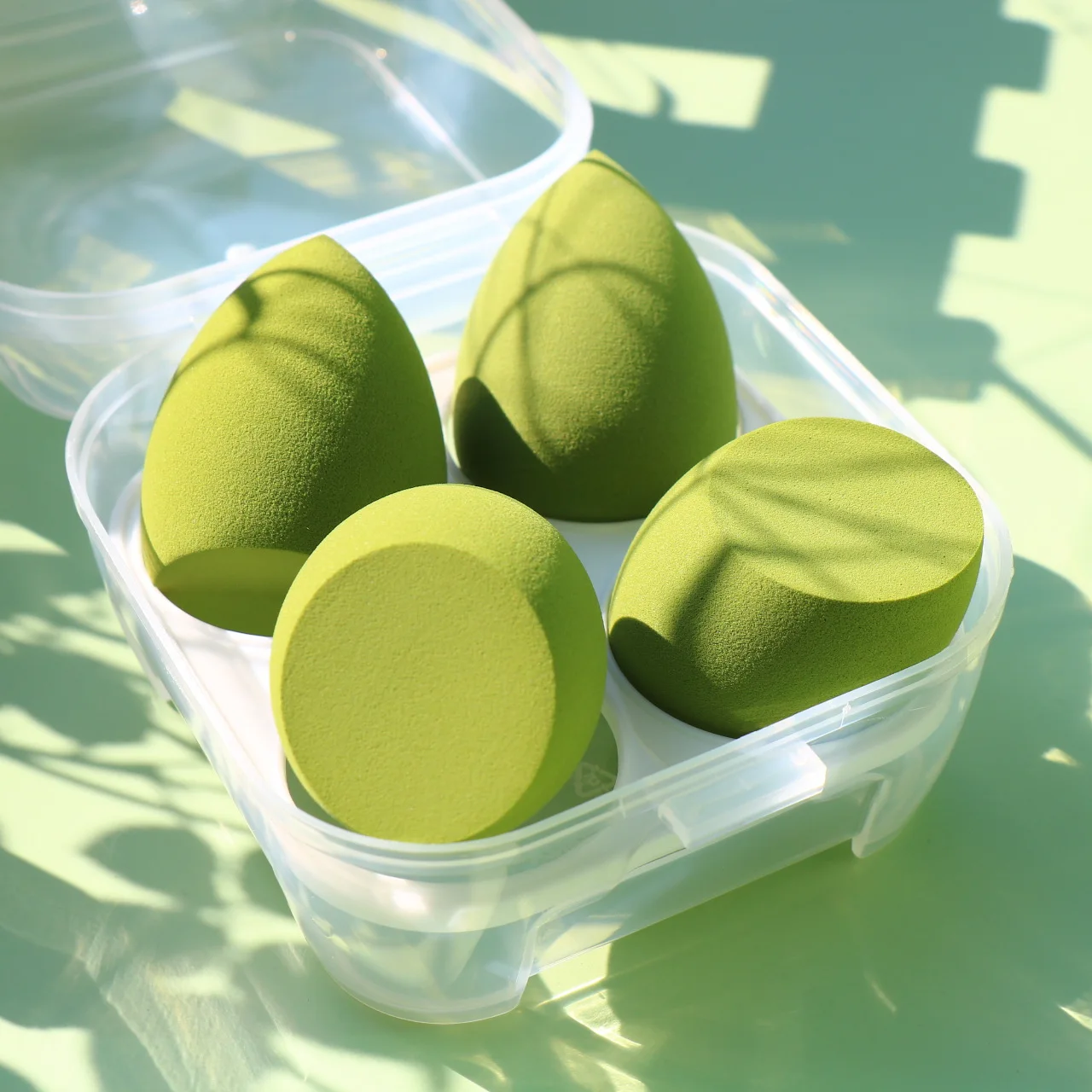 New Arrival 4pcs/set Soft Foundation Makeup Sponge Puff Cosmetic Blender Beauty Egg