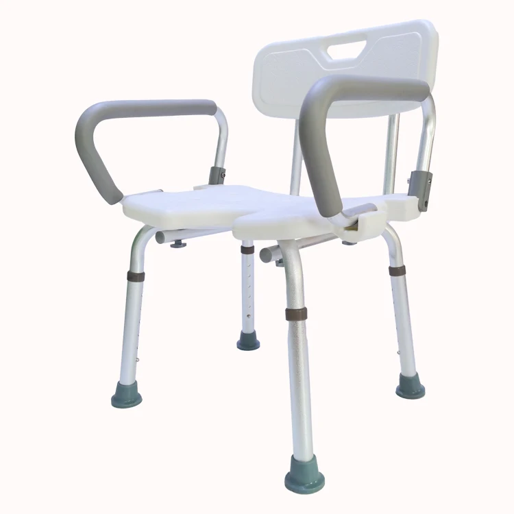 Hospital Medical Shower Chair Easy Transfer Commode Wheelchair Toilet for The Elderly Rehabilitation Therapy Supplies Folding
