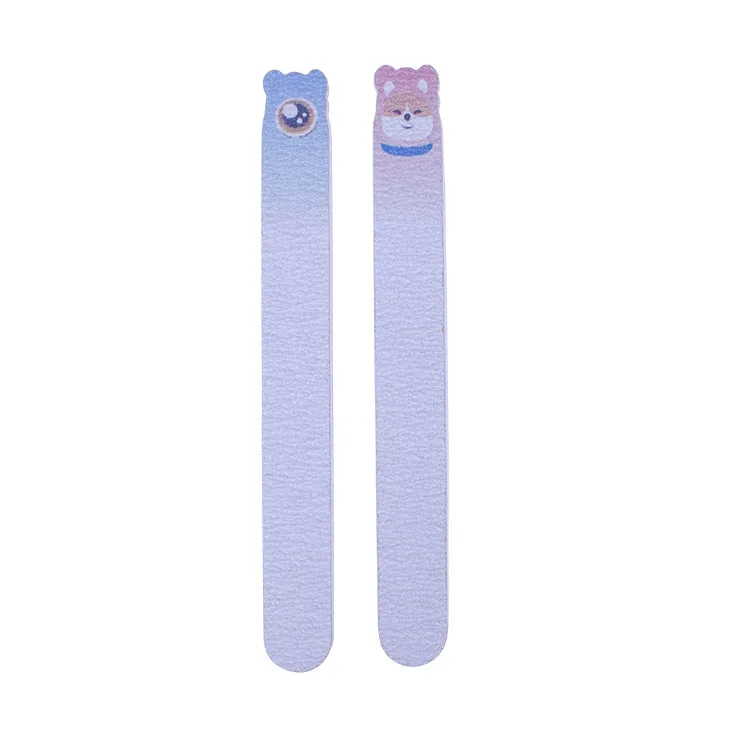  Wholesale Manufacture Beauty Nail fingers Durable Different Shapes Personalized 100/180 buffer wooden manicure nail
