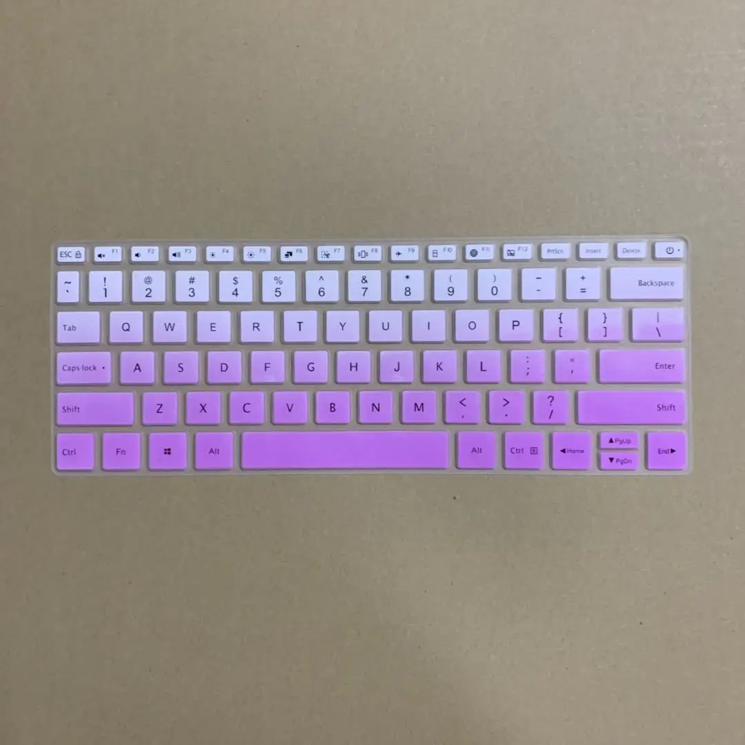 US English keyboard covers silicon keyboard protector for Xiaomi 14inch 15 inch