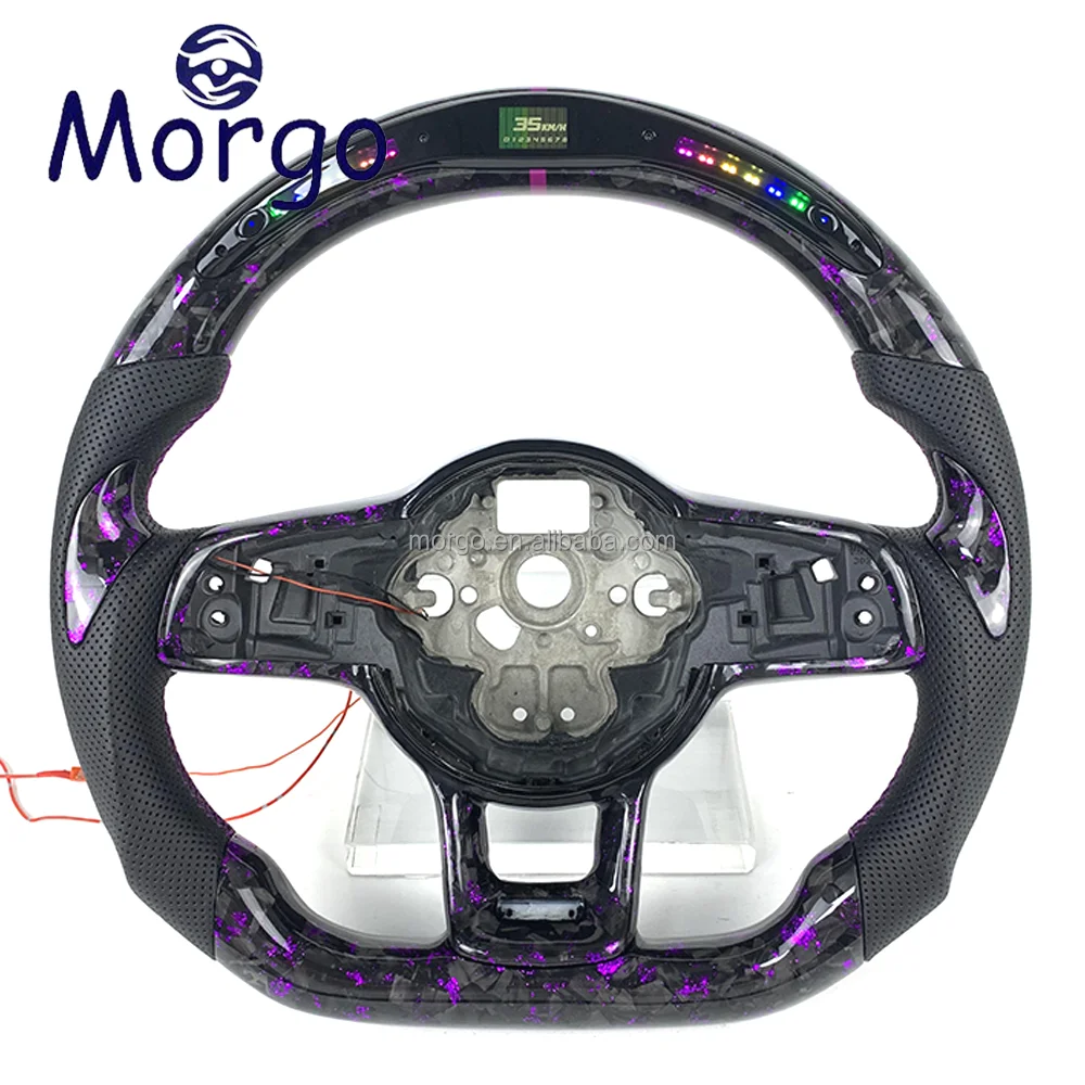 Car accessories for Golf MK7/7.5 GTI R Volkswagen car model customized carbon fiber steering wheel 2013 2014 2015 2016 2017-2020