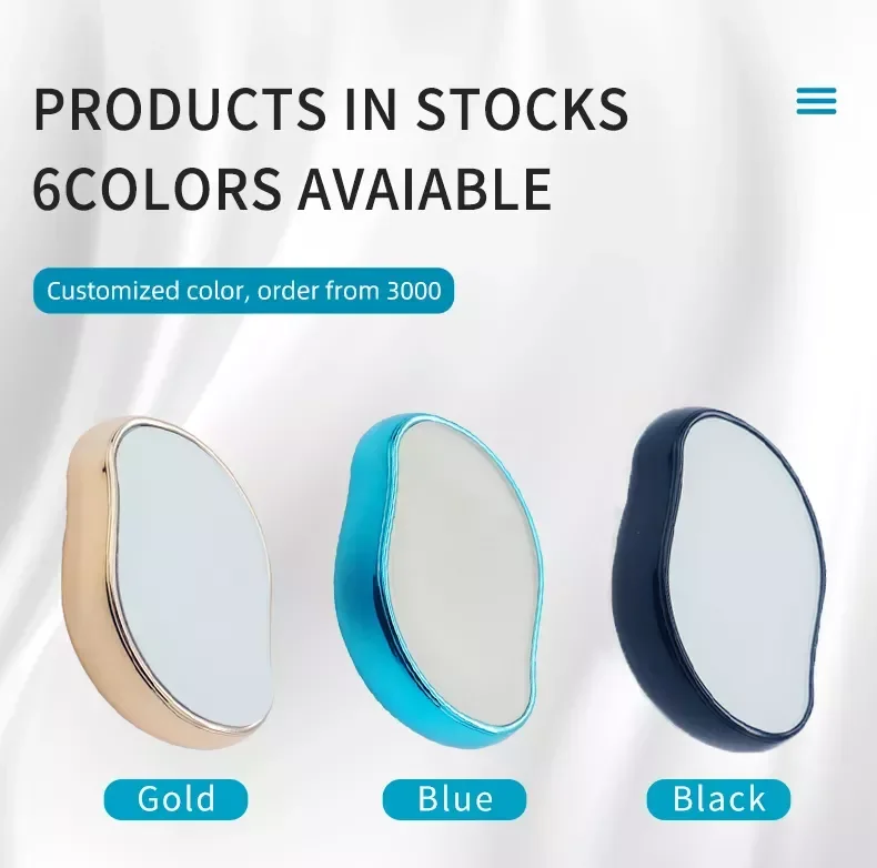 Dropshipping Manual Glass Hair Removal Tool Physical Hair Nano Epilator Crystal Hair Removal Tools