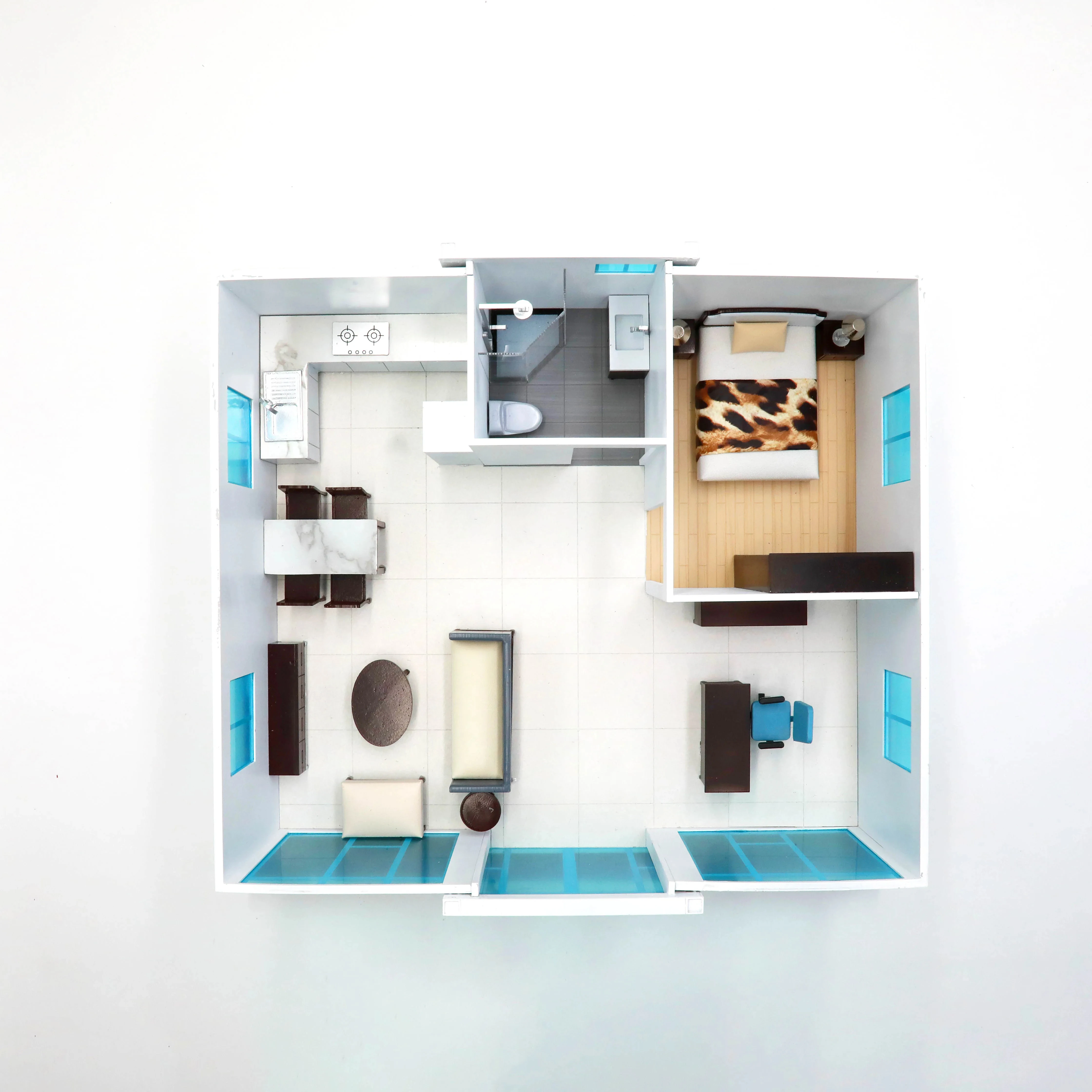 Giantsmade New Mini Homes Tiny Houses Model Furnitures of House Small