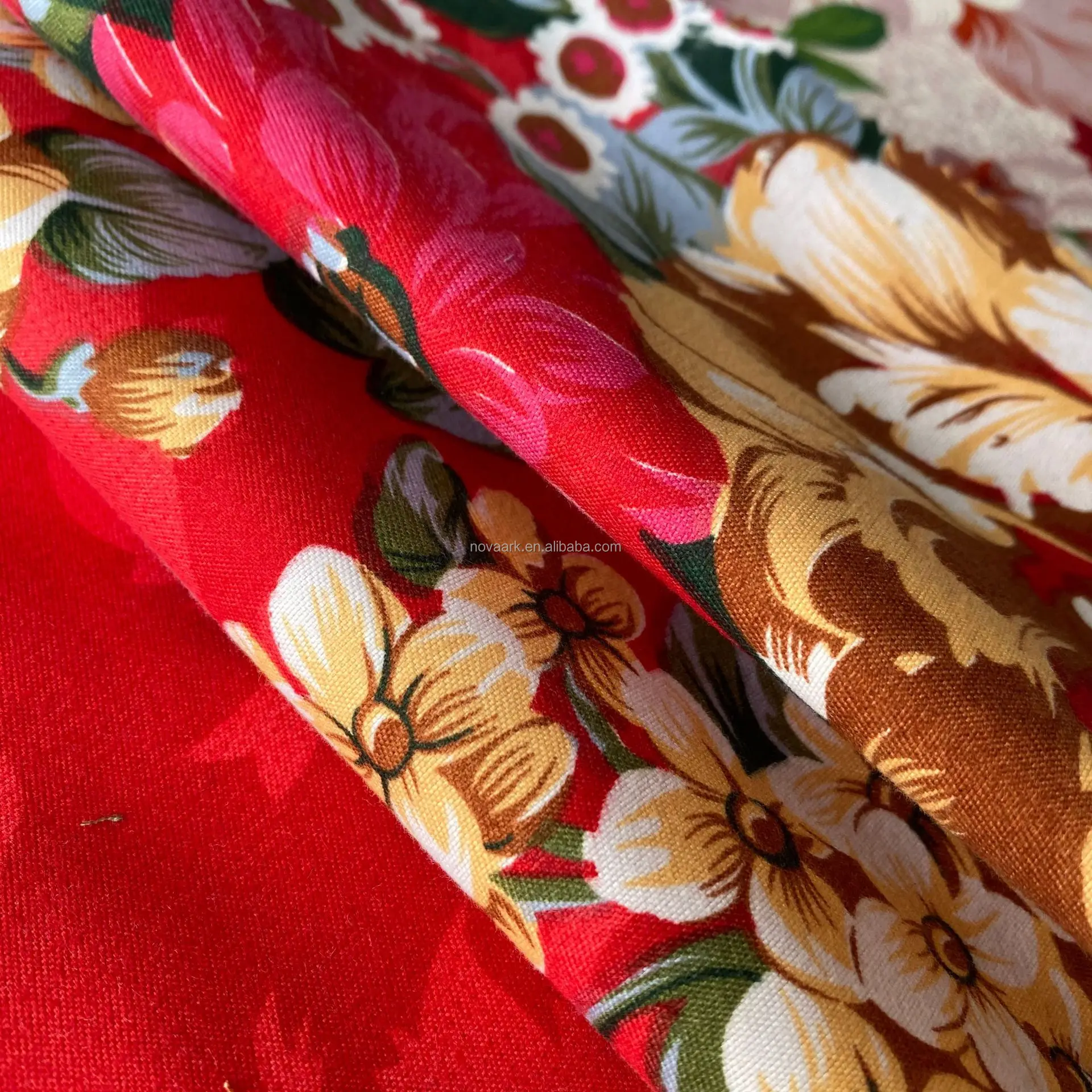 huzhou changxing 100% polyester disperse printed fabric bedsheet fabric home textile
