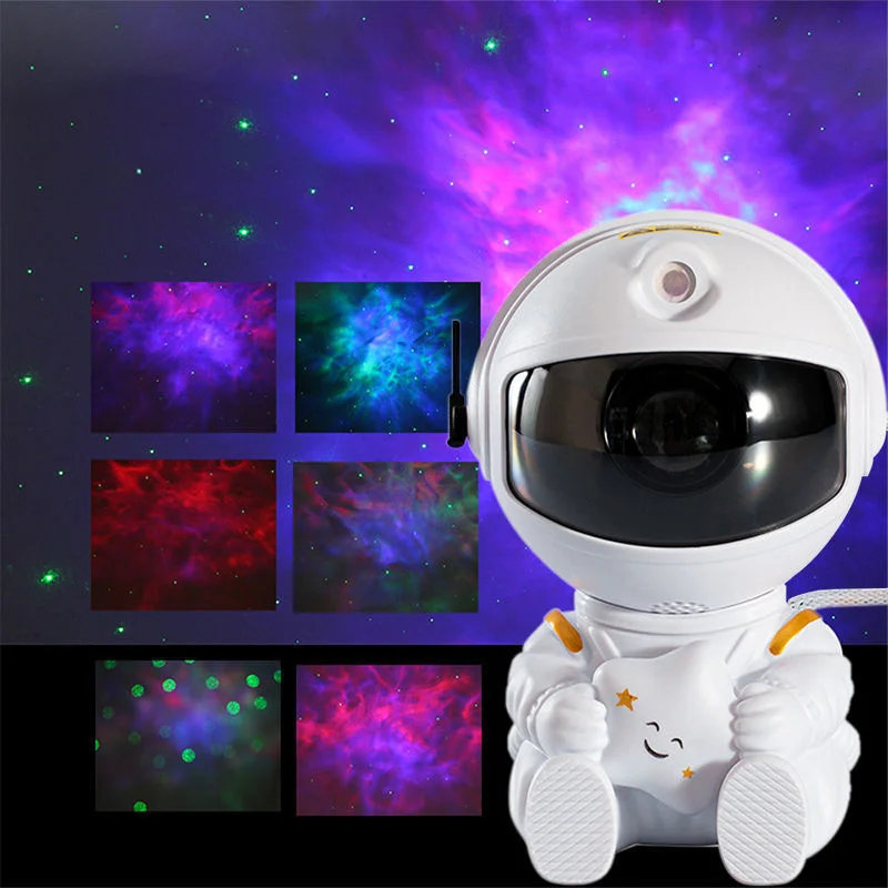 2023 NEW Astronaut Projector Starry Sky Galaxy Stars Projector Night Light LED Lamp for Bedroom Room Decor Decorative Nightlight