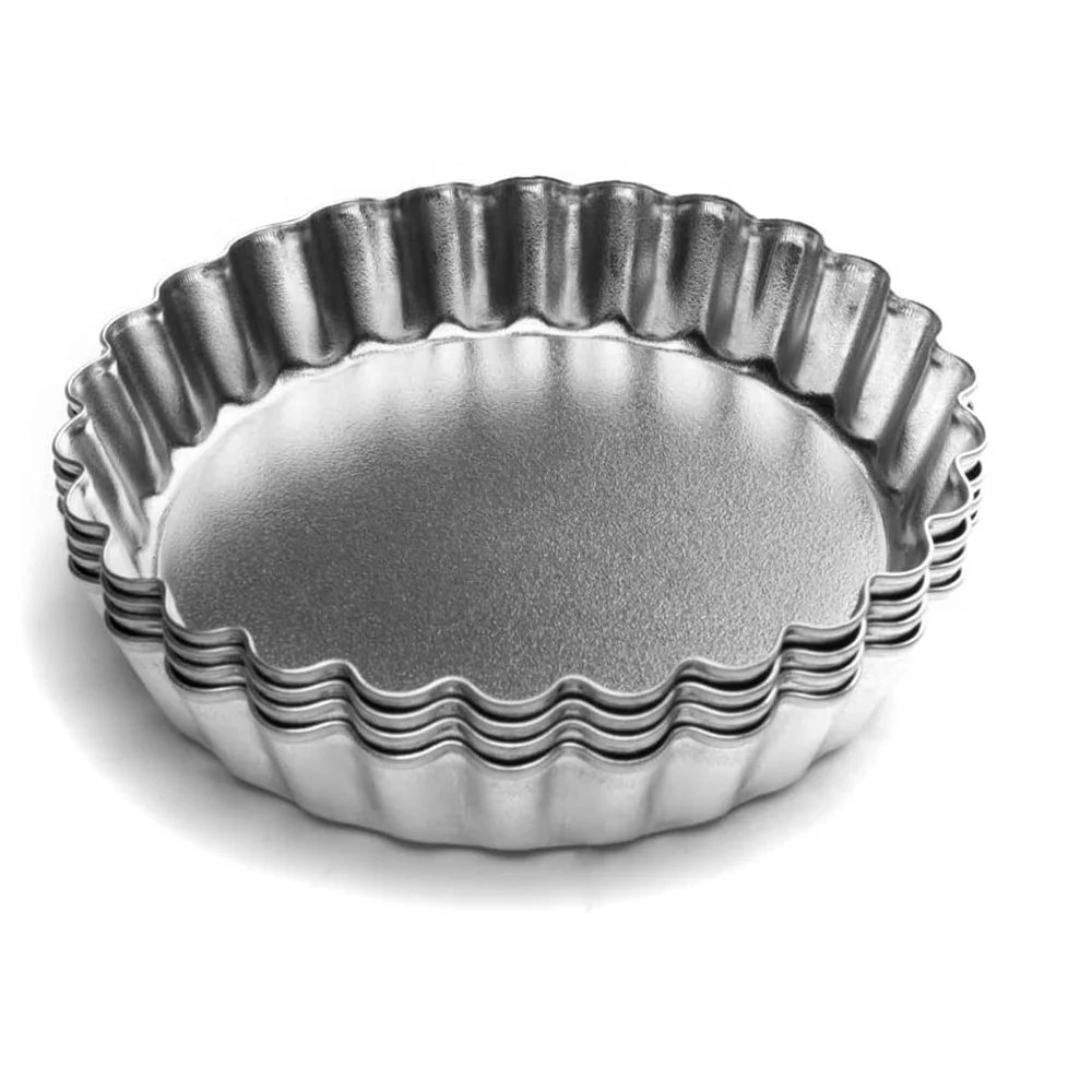 5-дюймовый мини-антипригарное покрытие круглый киш пан пирог металлических банок